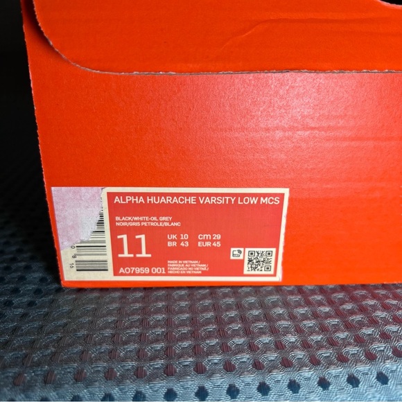 ***NWT*** Alpha Huarache Varsity Low MCS Baseball Cleats - Picture 10 of 10